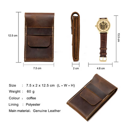 Heritage Leather Watch Case