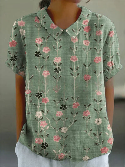 Marilyn™ | Lightweight Floral Blouse with Relaxed Fit