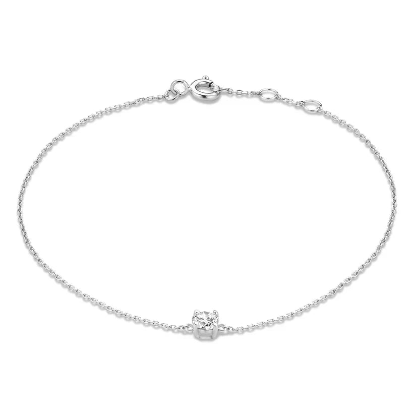 Cléa Moissanite Stone Set | White Gold 14k