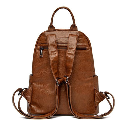 VINTAGE SOFT LEATHER BACKPACK  14956620X