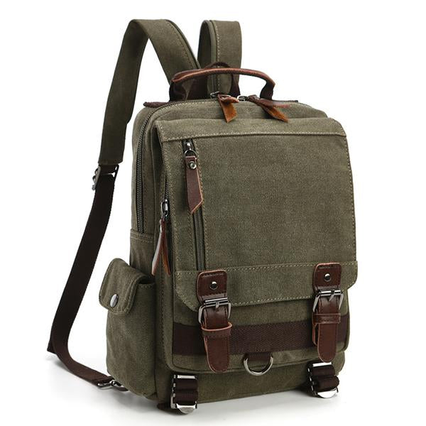 CASUAL CANVAS OUTDOOR TRAVEL BACKPACK 52963602M