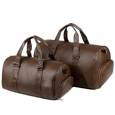 CASUAL LEATHER TRAVEL BAG 65239526X
