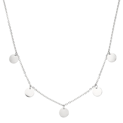 Funky Buddha Necklace | White Gold 18k