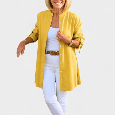 NORTHLINE STUDIO | LONG BUTTON BLOUSE