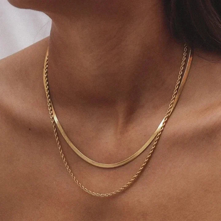 Juliana Solvia Necklace | Gold 18k