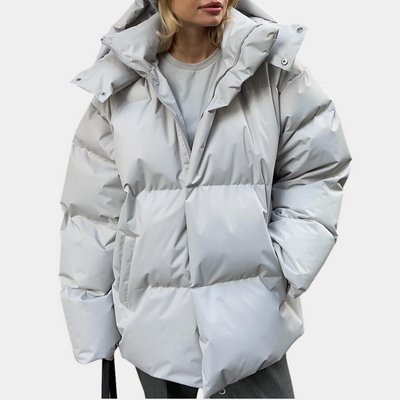 Avencea - Light padded jacket with hood for women