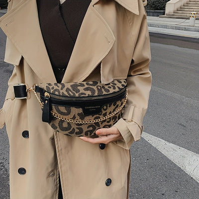 Jacquard Muse Chain Belt Bag