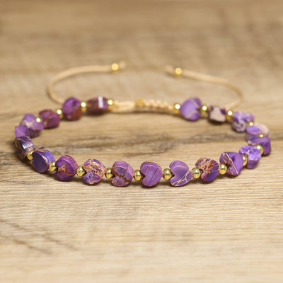Heartline Stone Bracelet