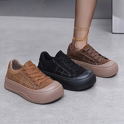 Ivanna Suede Platform Sneaker