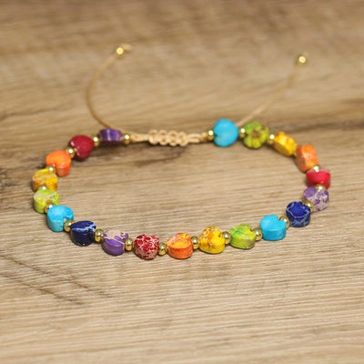 Heartline Stone Bracelet