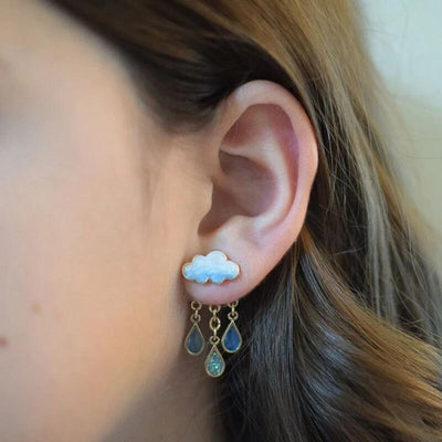 Raindrop Charm Earring