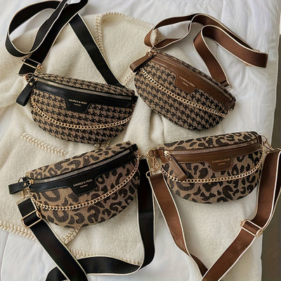 Jacquard Muse Chain Belt Bag
