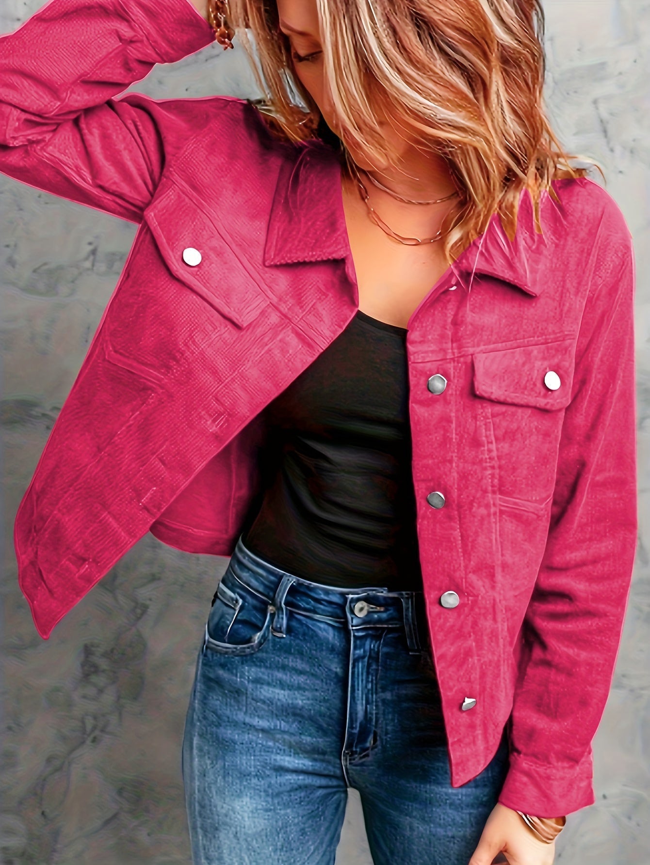 Lorraine | Casual Corduroy Jacket