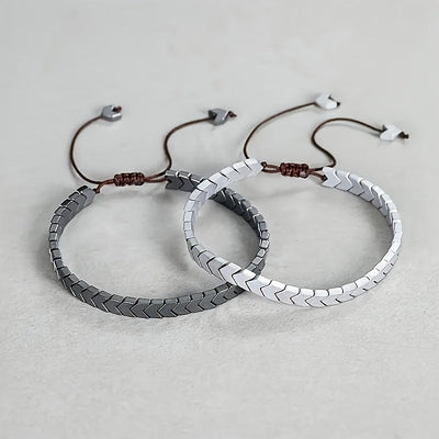 Arrowline Hematite Bracelet