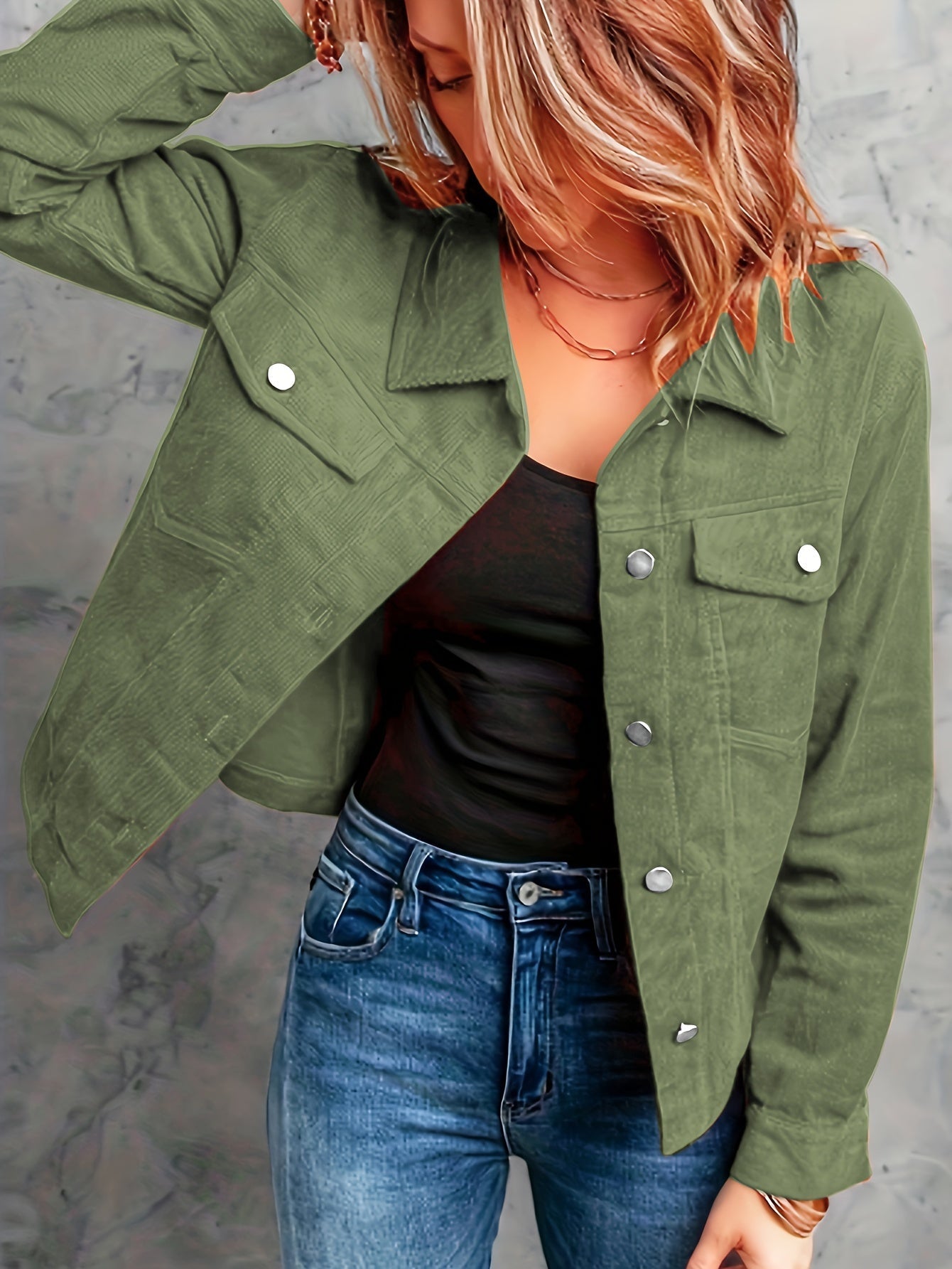 Lorraine | Casual Corduroy Jacket