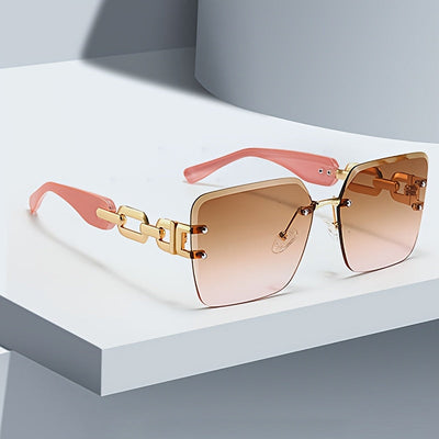 La Vie Chain Link Sunglasses