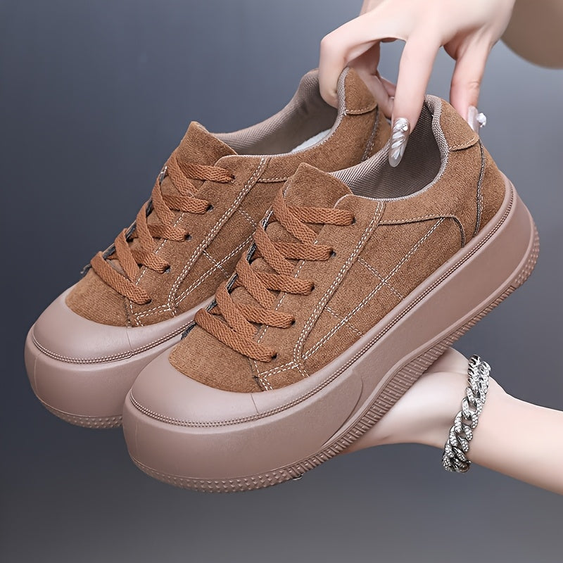 Ivanna Suede Platform Sneaker