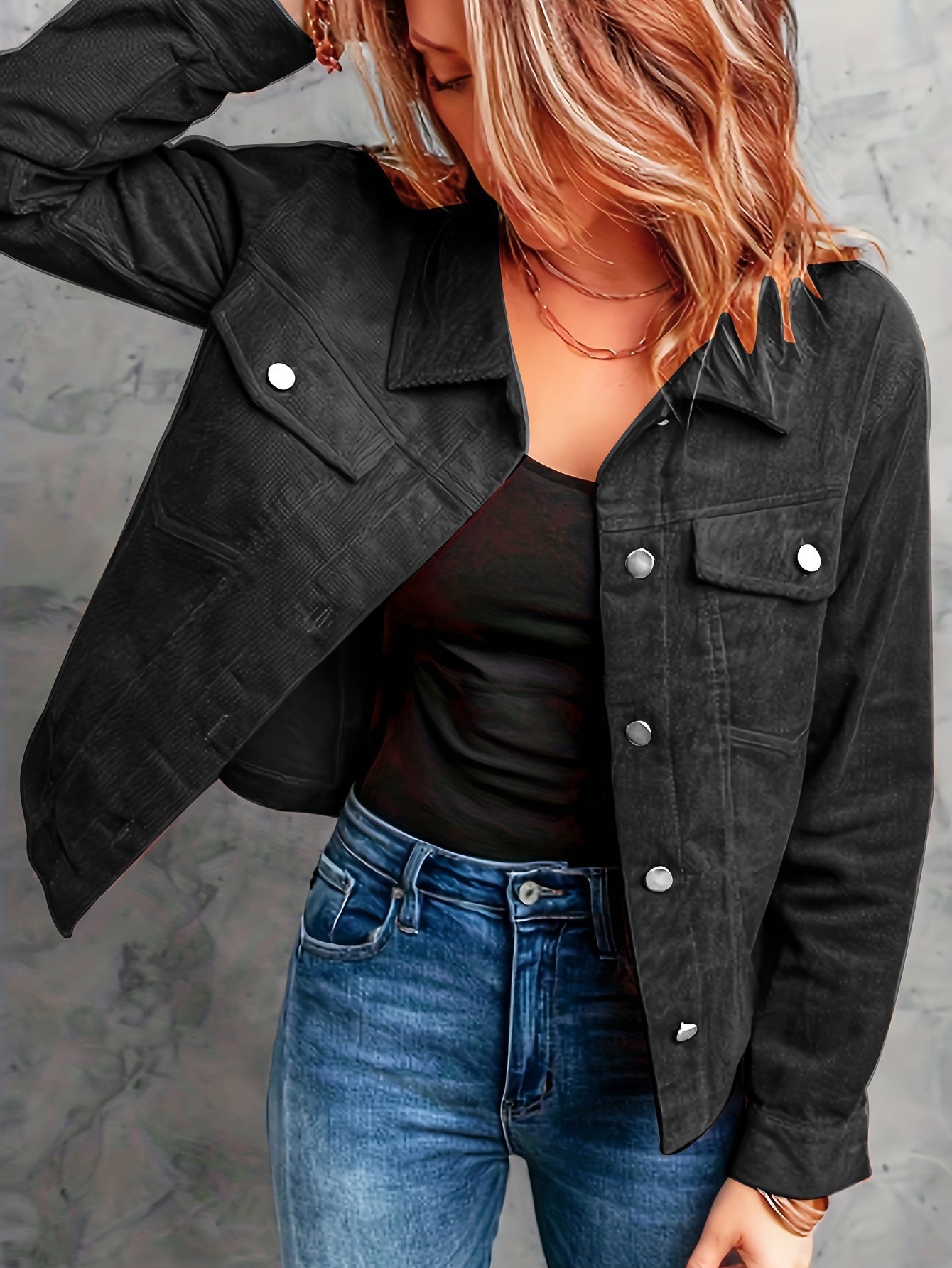 Lorraine | Casual Corduroy Jacket