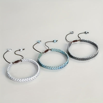 Arrowline Hematite Bracelet