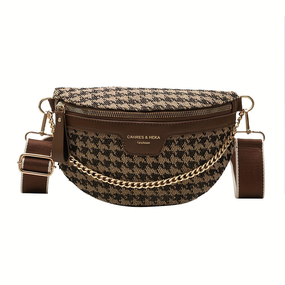 Jacquard Muse Chain Belt Bag