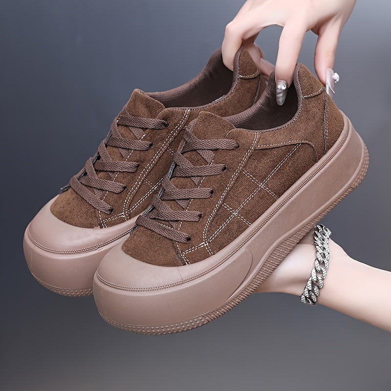 Ivanna Suede Platform Sneaker