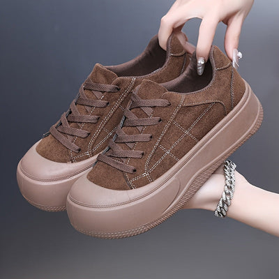 Ivanna Suede Platform Sneaker