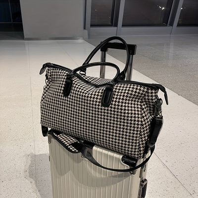Avenue Houndstooth Weekender Bag