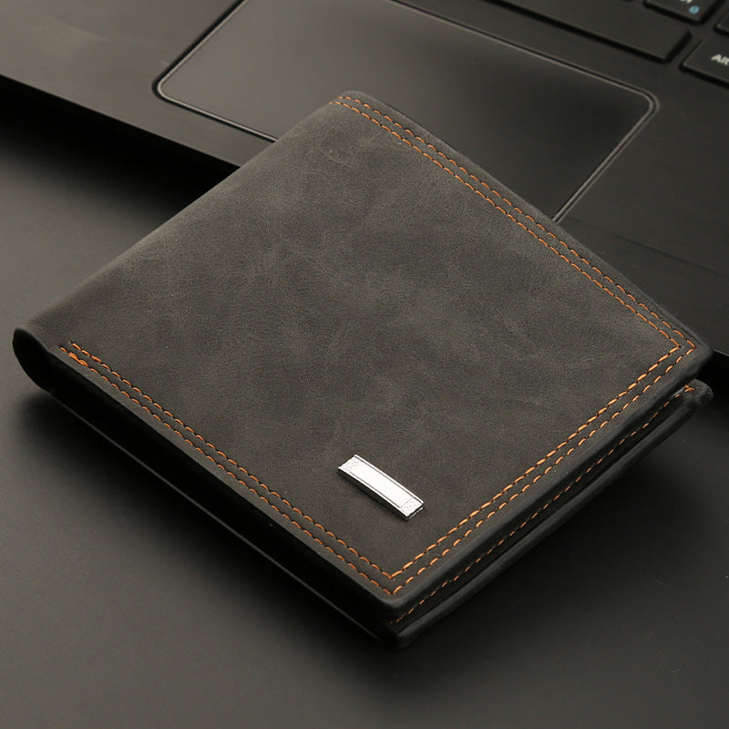 Executive Slim Suede Wallet