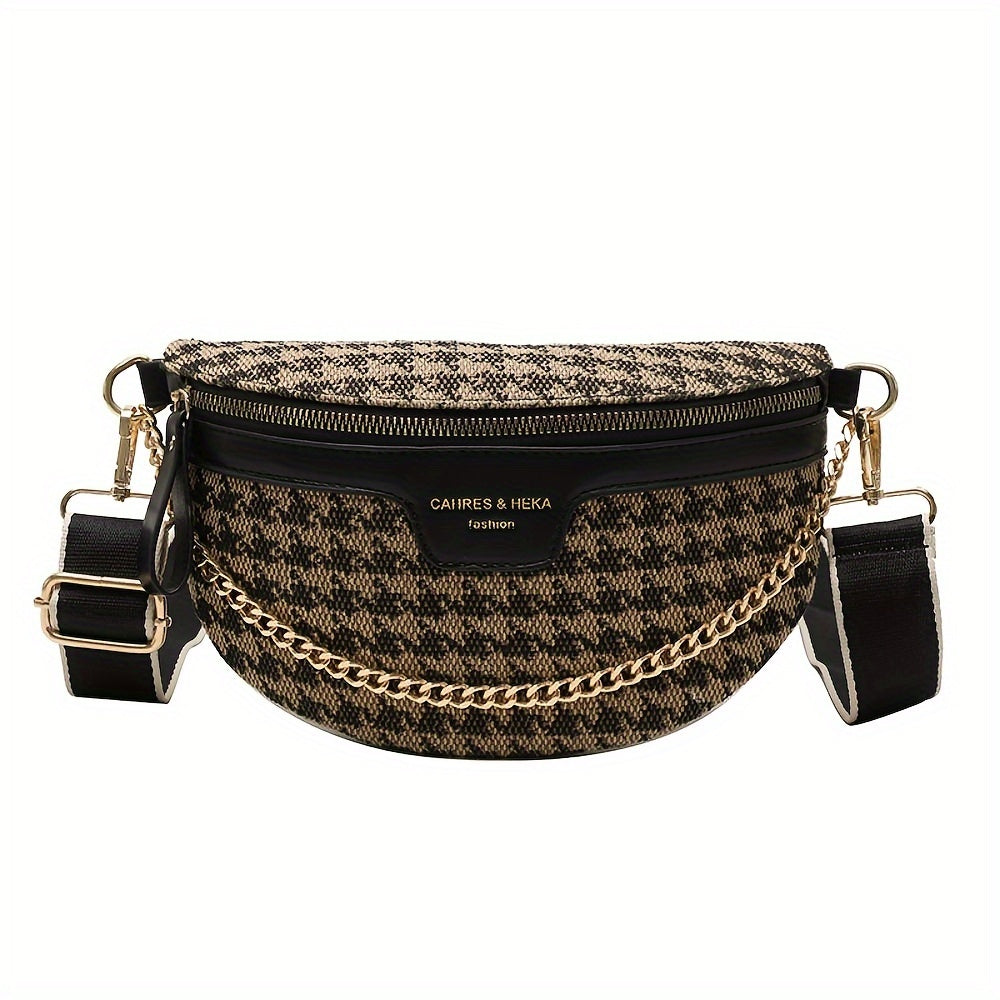 Jacquard Muse Chain Belt Bag