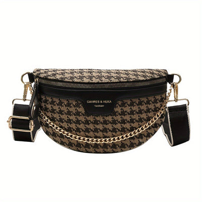Jacquard Muse Chain Belt Bag