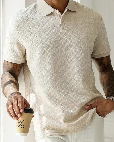 Jacquard Polo Shirt