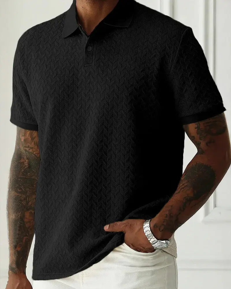 Jacquard Polo Shirt
