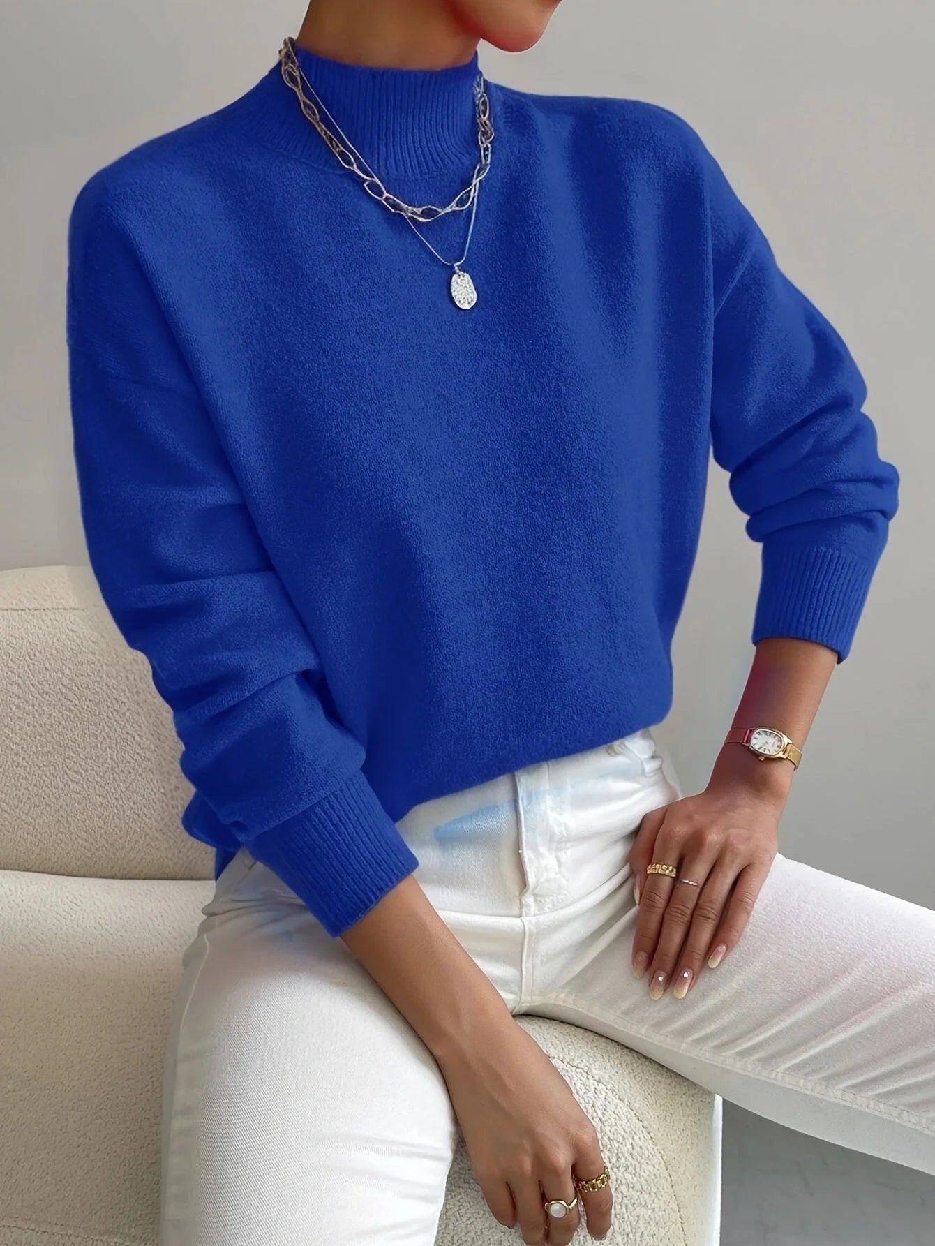 THE OLIVARA | KNIT SWEATER