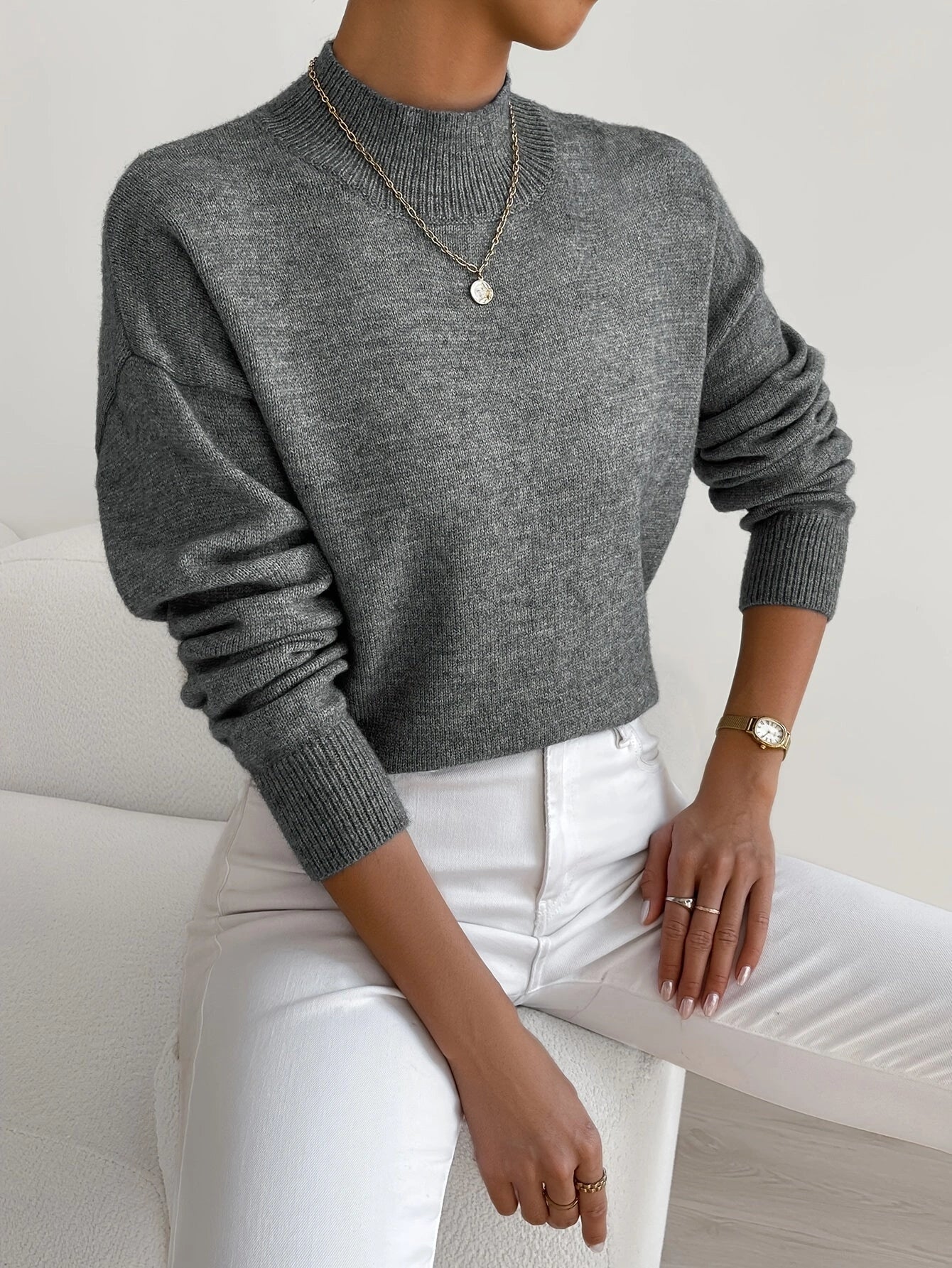 THE OLIVARA | KNIT SWEATER