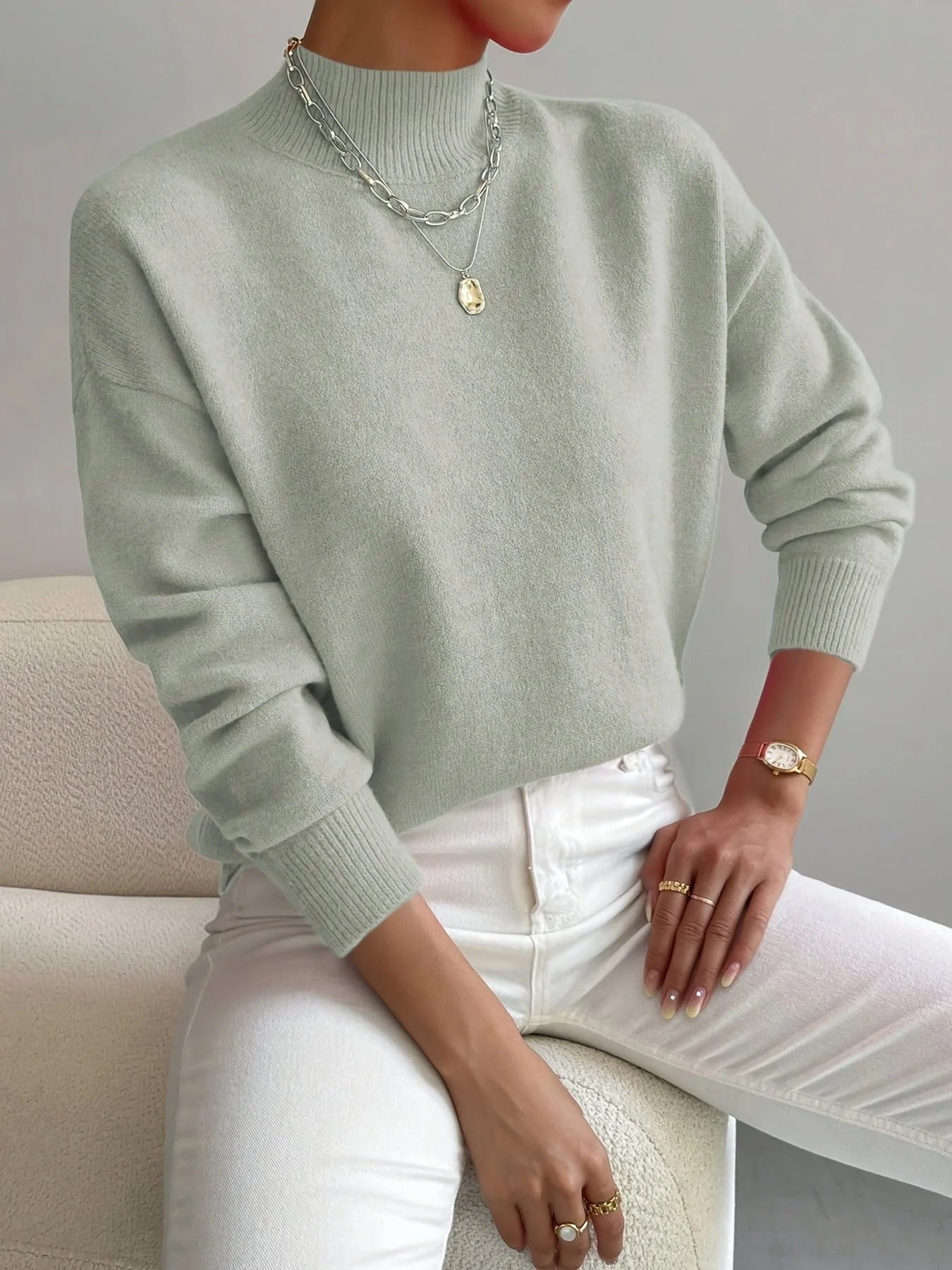 THE OLIVARA | KNIT SWEATER