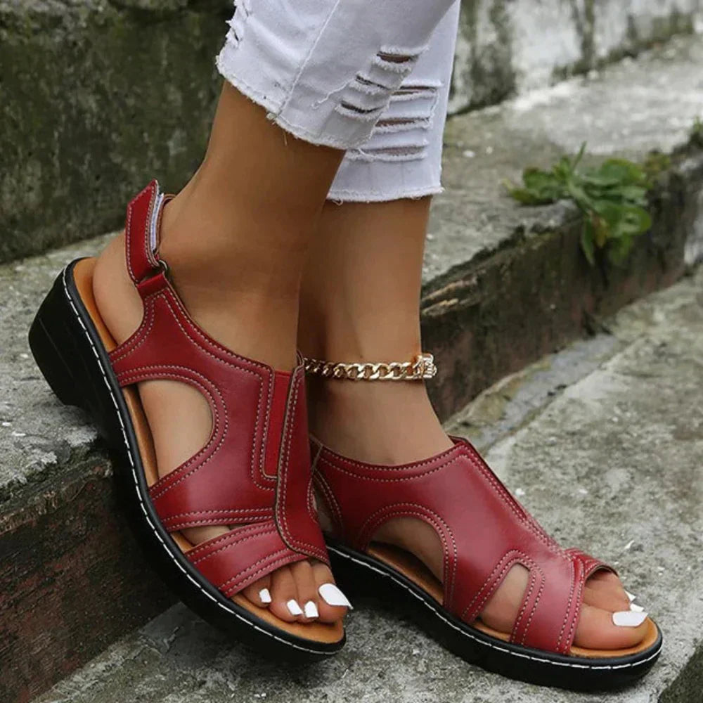 Jolie ~ Orthopedic Leather Sandals