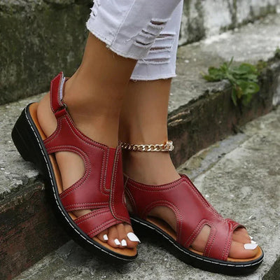 Jolie ~ Orthopedic Leather Sandals