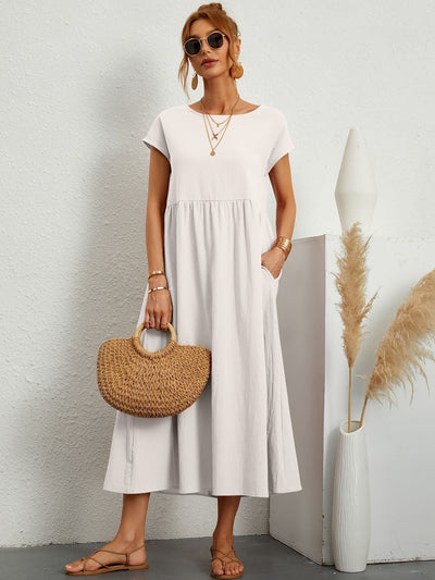 Rosineo - Casual Linen Dress