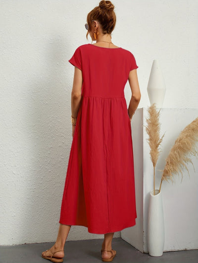 Rosineo - Casual Linen Dress