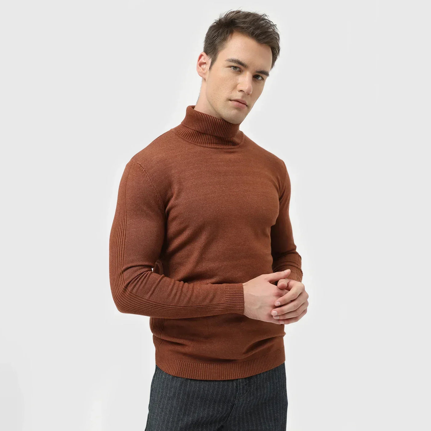 Carl™ | Classic Turtleneck Sweater for Men