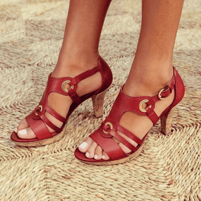 Alondria | Comfortable Heeled Sandals