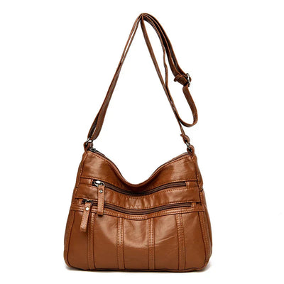 Oriana - Luxury PU Leather Multi-Layer Pockets Bag