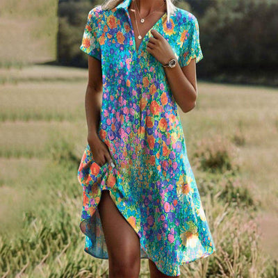 KELLY | VIBRANT BLOOM DRESS