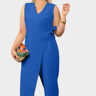 SERENA | WRAP TIE JUMPSUIT