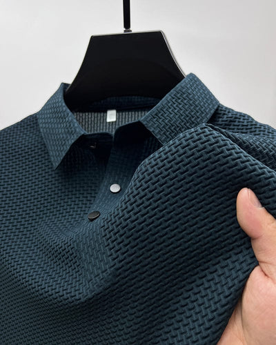 Ethan | Textured Classic Polo Shirt