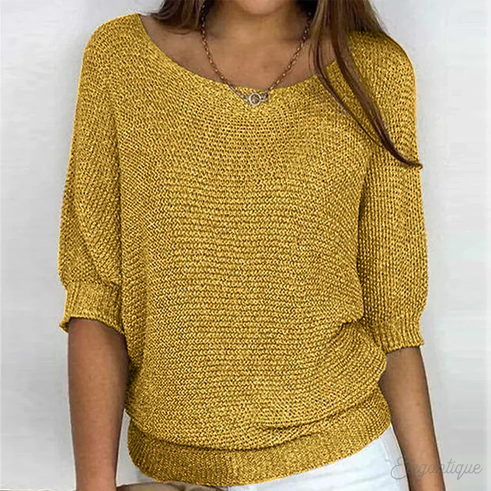 Luigia™ | Elegance Knit Sweater