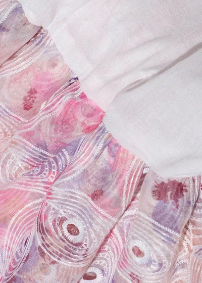 Cecilia | Strapless Floral Dress