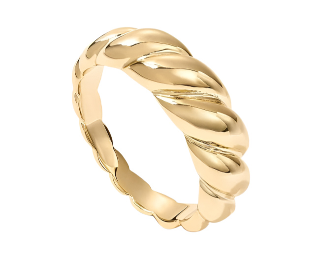 Elaria Visconti Ring | Rose Gold 14k