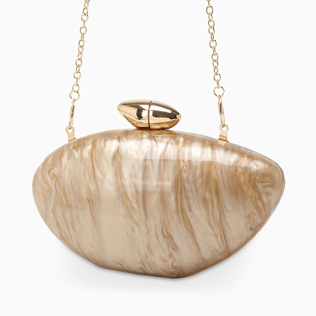 Zariya Acrylic Clutch Bag