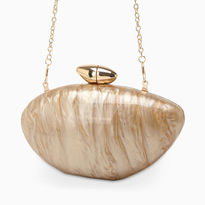 Zariya Acrylic Clutch Bag